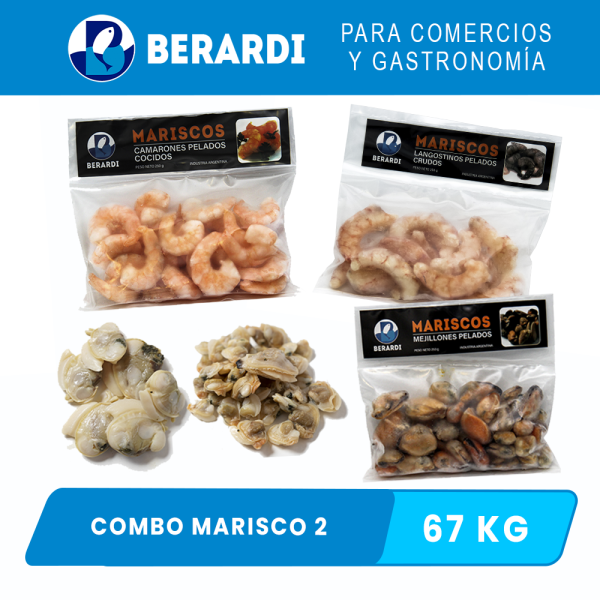 Mariscos Premium para Comercios y Gastronomía - Venta Mayorista 67 KG