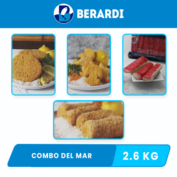 Combo Del Mar 2.6 KG Ideal para Toda la Familia