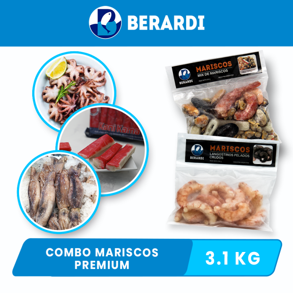 Combo Mariscos Premium 3.1 KG – Selección Exclusiva para tus Recetas